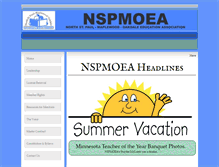 Tablet Screenshot of nspmoea.org